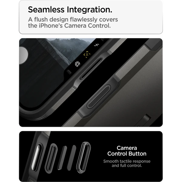 Spigen Tough Armor T MagSafe kryt iPhone 18 Pro Max/17 Pro Max gunmetal - Pouzdra - Obrázek d991686421cc47169eea629db0d48a8f