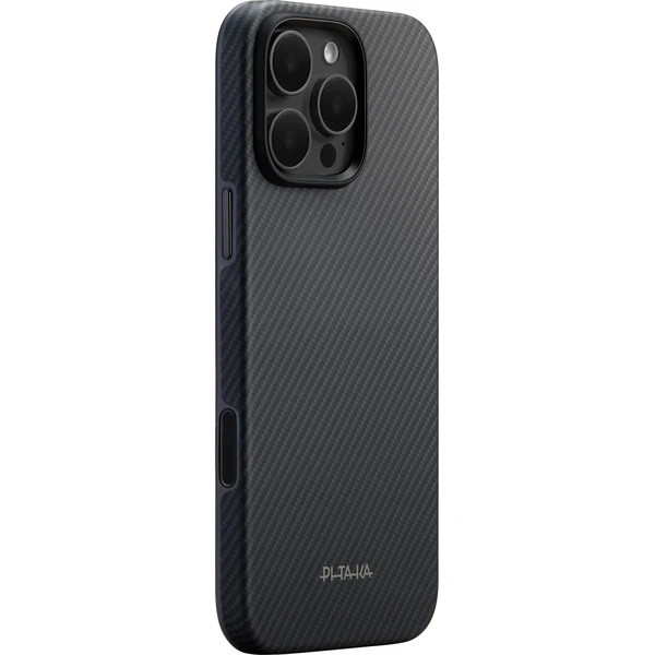 Pitaka Summa Case MagSafe kryt iPhone 16 Pro Max Black/Grey