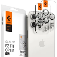 Spigen Glass tR EZ Fit Optik Pro skla iPhone 17-14 Pro/17-14 Pro Max white titan - Ochranné folie a skla
