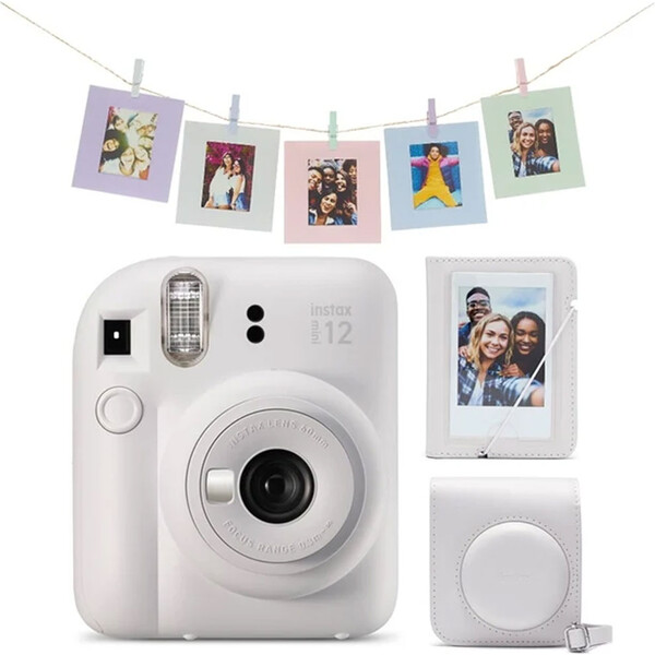 Fujifilm Instax Mini 12 Mega Pack bílý