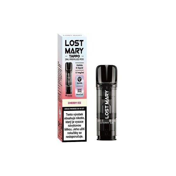 Lost Mary TAPPO předplněná kapsle Cherry Ice 1ks (17mg)