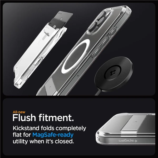 Spigen Ultra Hybrid S MagSafe kryt iPhone 16 Pro Max crystal clear - Pouzdra - Obrázek d9df2b41bf6244f6ab885823f8855620