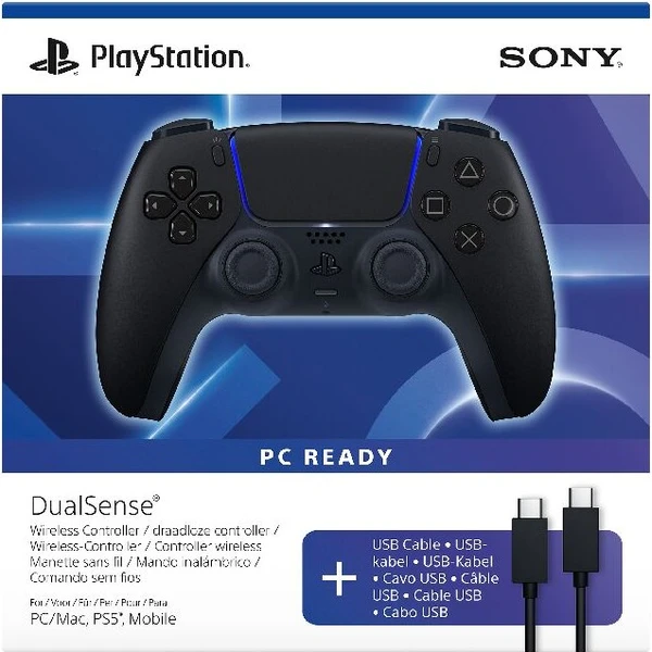 DualSense Wireless Controller Midnight Black + kabel USB pro PC - Herní ovladače - Obrázek d_000717d3e9c54a5fba6aea9e4958b334