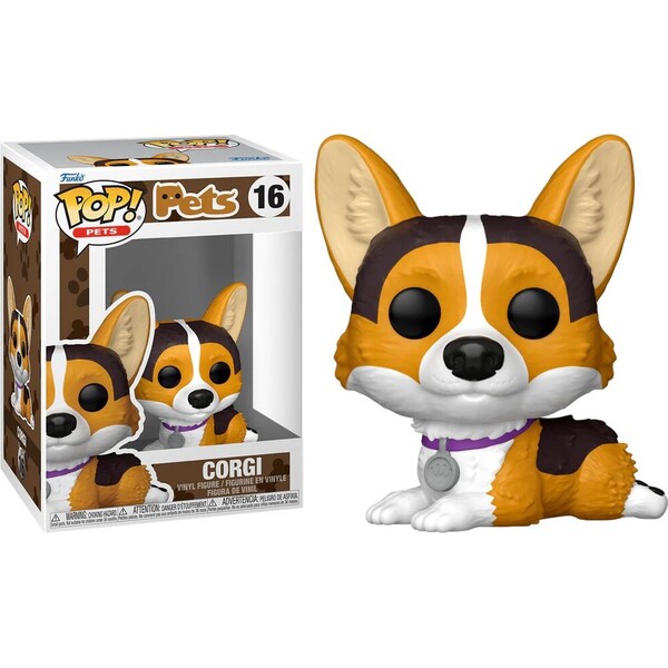 Funko POP! #16 Pets: Pets S3 - Corgi