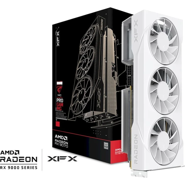 XFX Swift AMD Radeon RX 9070GRE White Triple Fan Gaming Edition - Grafické karty - Obrázek d_00bc3c1ce71549adbccad84db00a81d4