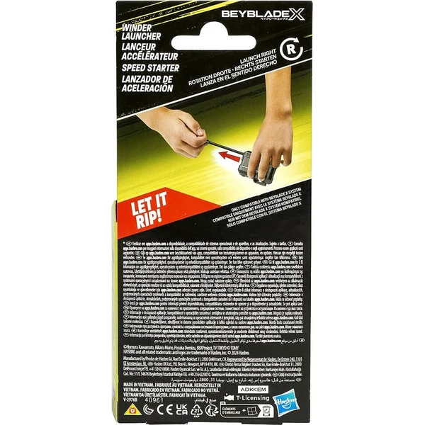 Beyblade X Official Winder Launcher - Hračky - Obrázek d_01f720bf59d64261bf6548be93997f06