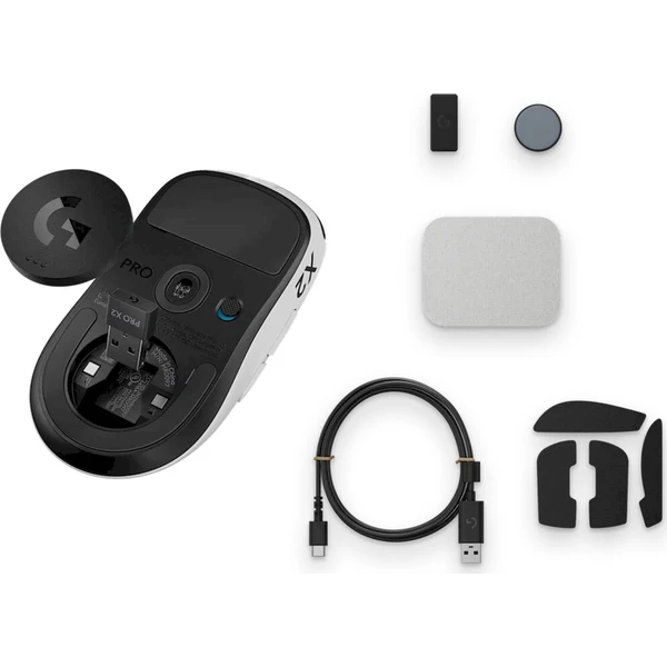 Logitech G PRO X 2 SUPERSTRIKE herní myš černá/bílá - Myši - Obrázek d_0267cf543bab490899991bfe73de3bb1