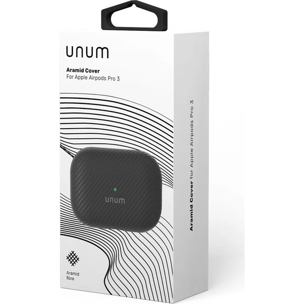UNUM by Epico Aramid pouzdro AirPods Pro 3 černé - Pouzdra - Obrázek d_0274d783e281457f9a5a5e6eaa5b7790