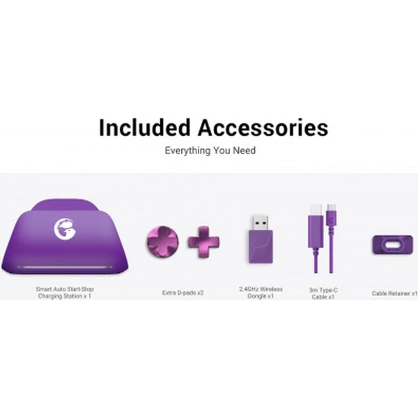 GameSir G7 PRO bezdrátový herní ovladač Plum Purple - Herní ovladače - Obrázek d_02b3ed86decf41b6847dd7a5b463b04f