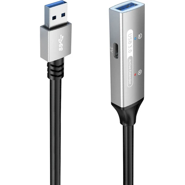 PremiumCord USB-A/USB-A prodlužovací kabel 25m černý - Kabely a redukce - Obrázek d_02c8bb81ec2342ada25b06274644d748