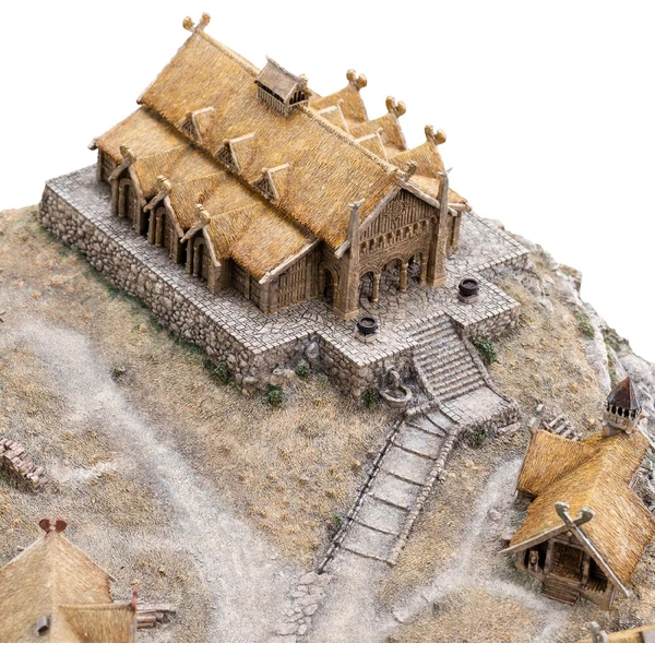 Replika Weta Workshop The Lord of the Rings Trilogy - Edoras (Limited Edition) 16,1 cm - Repliky - Obrázek d_02e774d5e1df4a8ba2f9d05baa545d2b