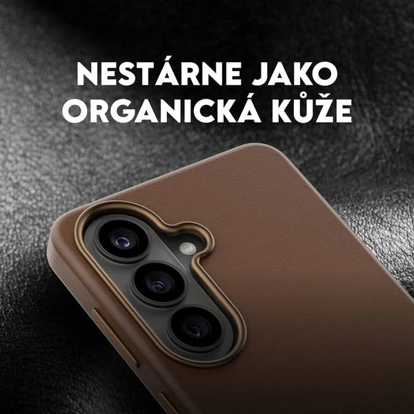 PanzerGlass® CARE SOLO Qi kryt z veganské kůže Samsung Galaxy S26+ hnědý - Pouzdra - Obrázek d_033198d9f7da4c4e977593f8239769fd