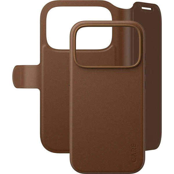 PanzerGlass CARE Tango 2v1 Wallet MagSafe pouzdro Apple iPhone 18 Pro/17 Pro hnědé - Pouzdra - Obrázek d_034a9fdd78a046b5af6caa63fa5d0d5f