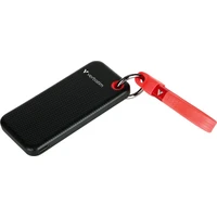 VERBATIM Pocket SSD 256GB černá/červená - SSD disky