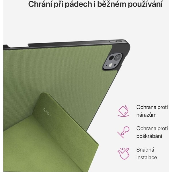 iWant by Epico SolidWoven Flip kryt pro iPad Air/Pro 11"/13" zelený - Pouzdra - Obrázek d_03fd7b32b2824ed099ec6401aa6cb95f