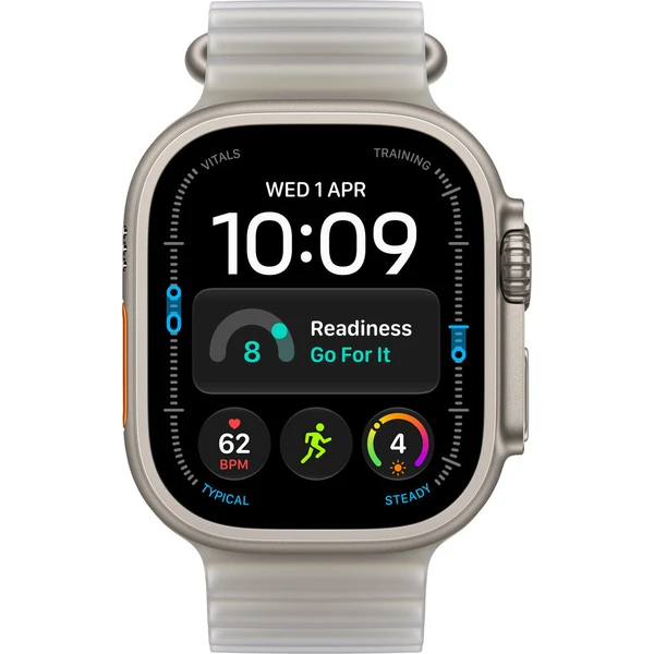 Apple Watch 49/46/45/44mm průsvitně šedý oceánský řemínek z přírodního titanu – prodloužení - Řemínky - Obrázek d_043c8cbb4f544f6dae53a47fa3678b57