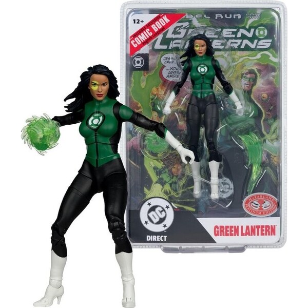 Figurka McFarlane Toys DC Direct 7 s komiksem WV11 – Green Lanterns 48 – Jessica Cruz 18 cm (chase v - Figurky - Obrázek d_0493d917cfd54de5bda33a08eb6d0e4b