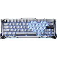 GravaStar Mercury V60 Pro Chrome Silver herní klávesnice - Klávesnice
