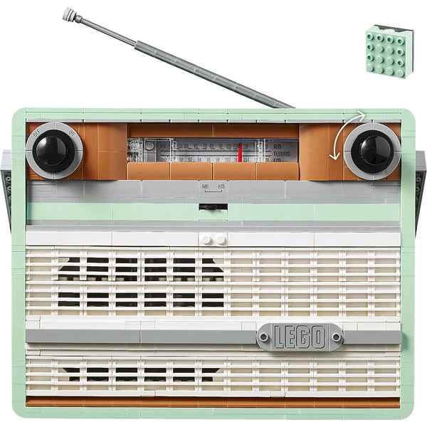 LEGO® Icons 10334 Retro rádio - LEGO - Obrázek d_05e005a92d4a4c35a644d224ffe59d0d