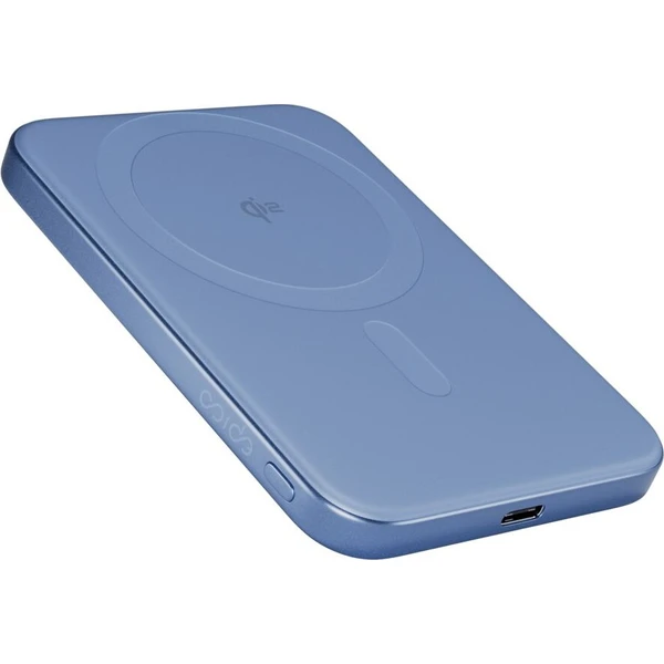 iWant by Epico UltraPack Qi2 Slim 5000mAh hliníková Mag+ bezdrátová powerbanka světle modrá - Powerbanky - Obrázek d_062defecc21240479032be250513f975