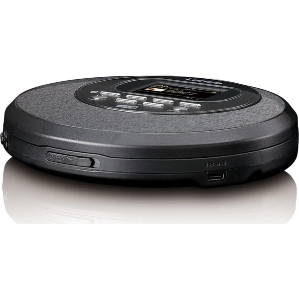 Lenco CD-500 discman s Bluetooth a rádiem DAB+/FM černý - Hudební přehrávače - Obrázek d_062fa8bdc5194050be11d32859bc43c7