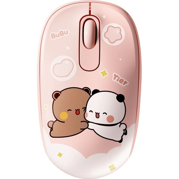 Akko x Dudu and Bubu Smart1 bezdrátová myš růžová