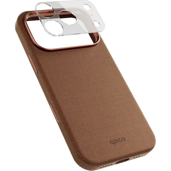 Epico SolidWoven Pro Mag+ Case kryt iPhone 17 Pro Max + camera island protector siensky hnědý - Pouzdra - Obrázek d_0648bbc89b4d45ad9f772840e4e97a93