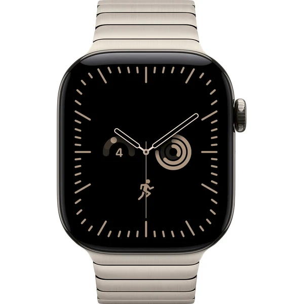 Apple Watch 49/46/45/44mm přírodní článkový tah - Řemínky - Obrázek d_065c09851a094e1ab3f5f651181ca112