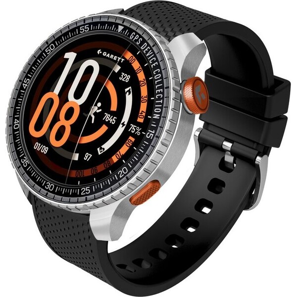Garett Smartwatch COMPASS Stříbrná