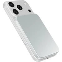 iWant by Epico UltraPack Qi2 Slim 5000mAh hliníková Mag+ bezdrátová powerbanka stříbrná - Powerbanky