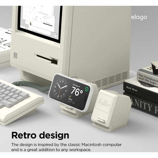 ELAGO M4 Macintosh MagSafe nabíjecí stojánek pro iPhone - Pouzdra - Obrázek d_0702d41fda8a47a4be6905fc05c4e69d