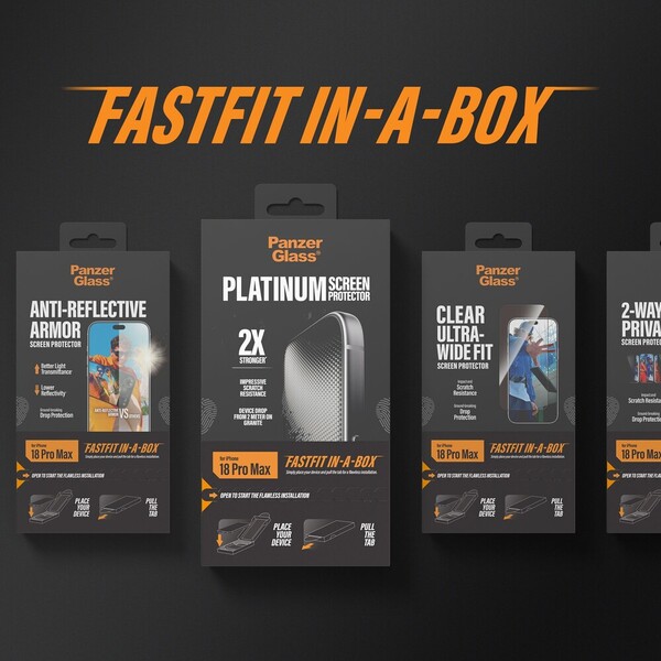 PanzerGlass Ceramic II sklo Apple iPhone 18 Pro Max/17 Pro Max s bezprašným instalačním boxem - Ochranné folie a skla - Obrázek d_0798ba9c533e479e836569a2587b324d