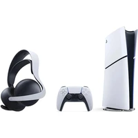 PlayStation 5 Slim Digital Edition 825GB + PlayStation PULSE Elite bezdrátová sluchátka s mikrofonem - Konzole