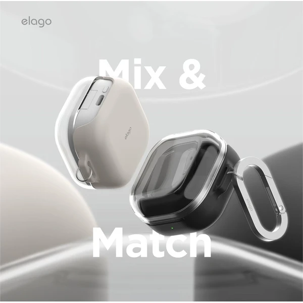 ELAGO Duo Clear pouzdro Samsung Galaxy Buds4/Buds4 Pro černé - Pouzdra - Obrázek d_07ec63c4613a4af5973ce432c8814448
