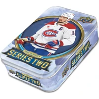 Hokejové karty 2025-26 Upper Deck Series 2 Hockey TIN Box - Hokejové karty