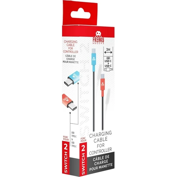 Nabíjecí USB-C kabel Nacon pro konzoli Switch 2 - Kabely a redukce - Obrázek d_08508fabfc1742dc805d509a1521edf8
