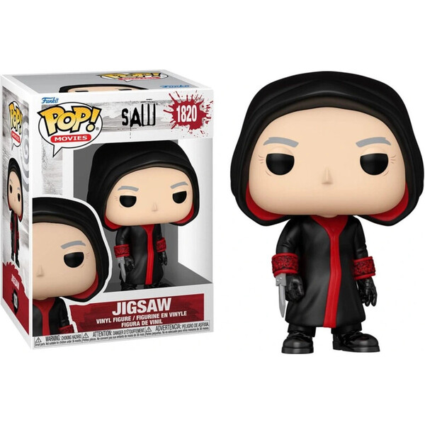 Funko POP! #1820 Movies: Saw 10th Anniversary - Jigsaw