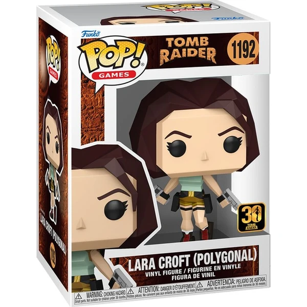 Funko POP! #1192 Games: Tomb Raider - Lara Croft (Polygonal) - Funko POP! - Obrázek d_09a4c281eeff41a092cf2218f2880483