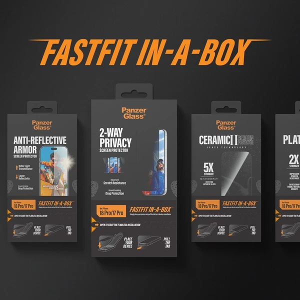 PanzerGlass Ultra-Wide Fit sklo Apple iPhone 18 Pro/17 Pro s bezprašným instalačním boxem - Ochranné folie a skla - Obrázek d_09a4c7e699f7496893f4902d38263c72