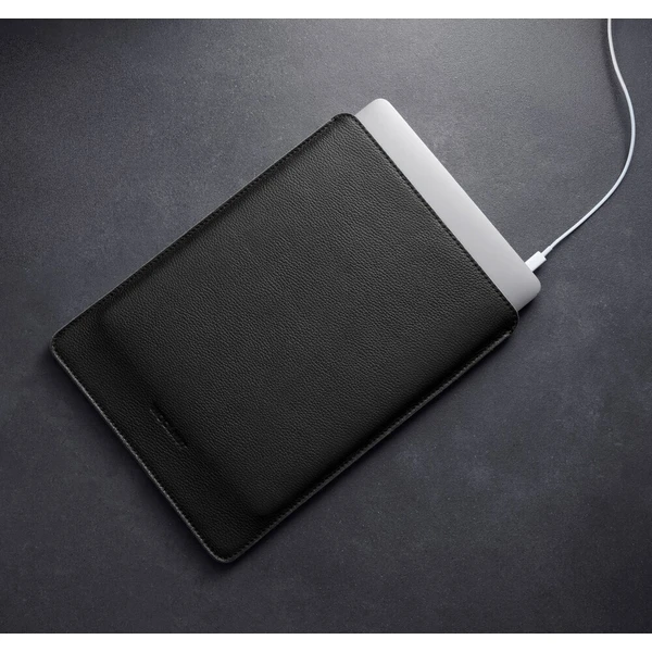 Woolnut Leather Sleeve kožené pouzdro MacBook Neo černé - Pouzdra - Obrázek d_09acad3d350d4b53a7f545ddf6131590