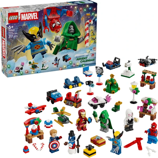 LEGO Super Heroes Marvel 76340 Adventní kalendář 2026 - LEGO - Obrázek d_0a38f3c60cf54afeaf35091fb9be1649