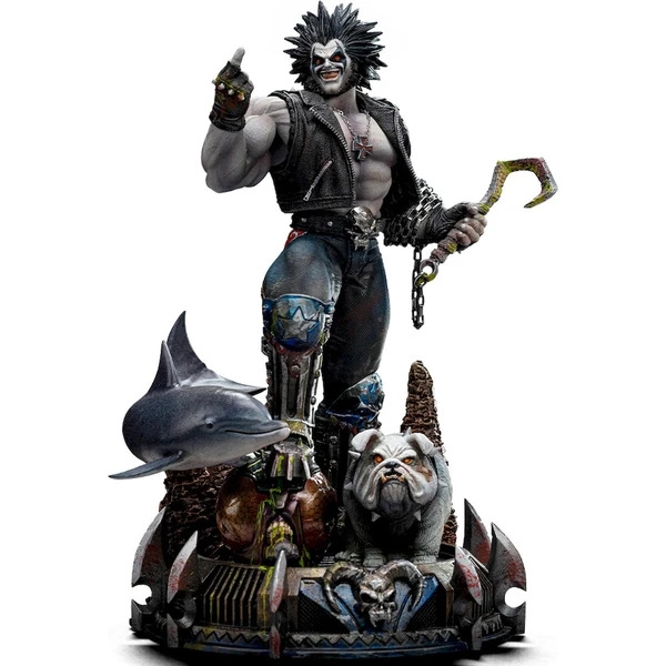 Soška Iron Studios DC Comics - Lobo Unleashed 25 cm