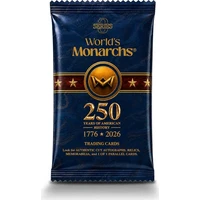 2026 World's Monarchs - Series 3 balíček - Sběratelské karty a nálepky