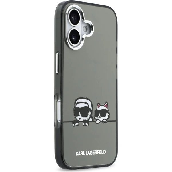 Karl Lagerfeld IML K&CH Heads Logo MagSafe kryt iPhone 17 černý - Pouzdra - Obrázek d_0a5d740dbbf640839701b5d6a7a941a2