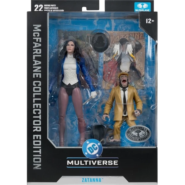 Figurka DC McFarlane Collector Edition WV13 – #53 Zatanna 18 cm [Chase] - Figurky - Obrázek d_0a70772824ec4735a76fe74a131b56a5