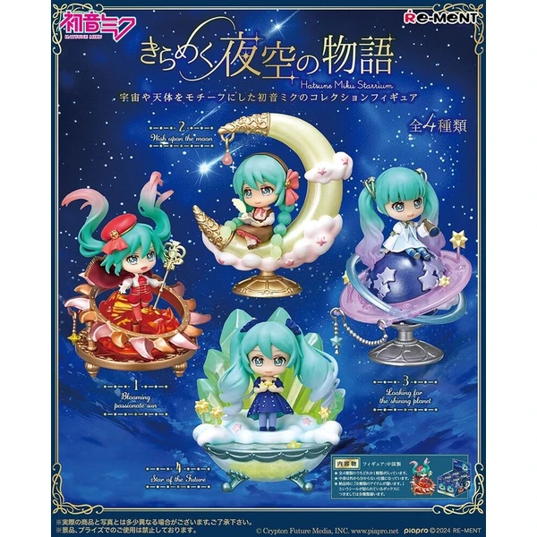Re-Ment náhodná minifigurka Hatsune Miku (Starrium edice) 6 cm - Figurky - Obrázek d_0acf4b2930b44ba1ab967a076731349b