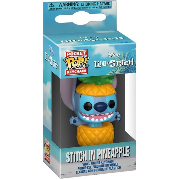 Funko POP! Keychain: Stitch - Stitch in pineapple - Funko POP! - Obrázek d_0adba5e08f8346ca8ffb63e6e6676280