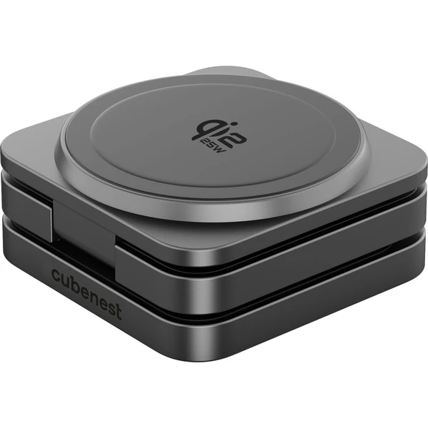 Cubenest SQS312 Pro Qi2.2 3v1 magnetická nabíječka pro Samsung šedá - Nabíječky - Obrázek d_0b03ee34bfea46fb86cf5dca6426abbd