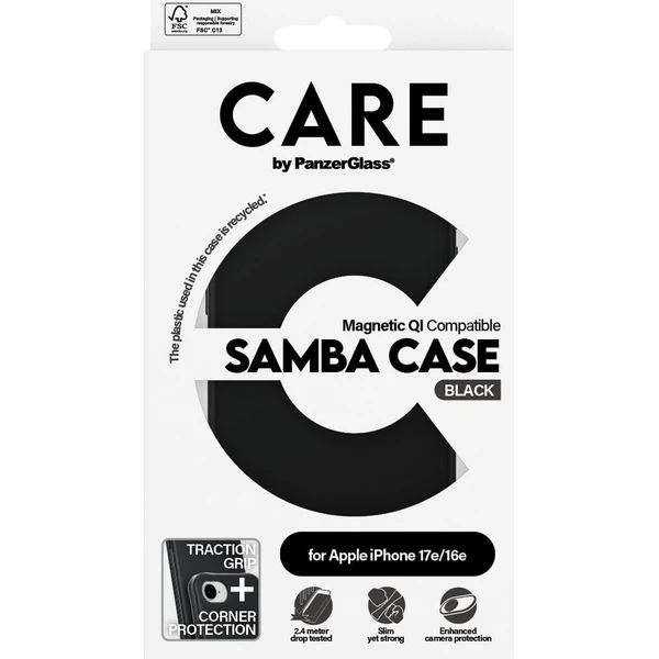 PanzerGlass® CARE Samba MagSafe kryt Apple iPhone 17e/16e černý - Pouzdra - Obrázek d_0b729af3b260488b9973b7ae4ad681d2