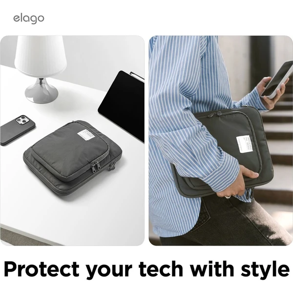 ELAGO Tablet Sleeve pouzdro pro 11'' iPad/Tablet světle šedé - Pouzdra - Obrázek d_0b828d4a9a37474bbd3e05c521feaed5